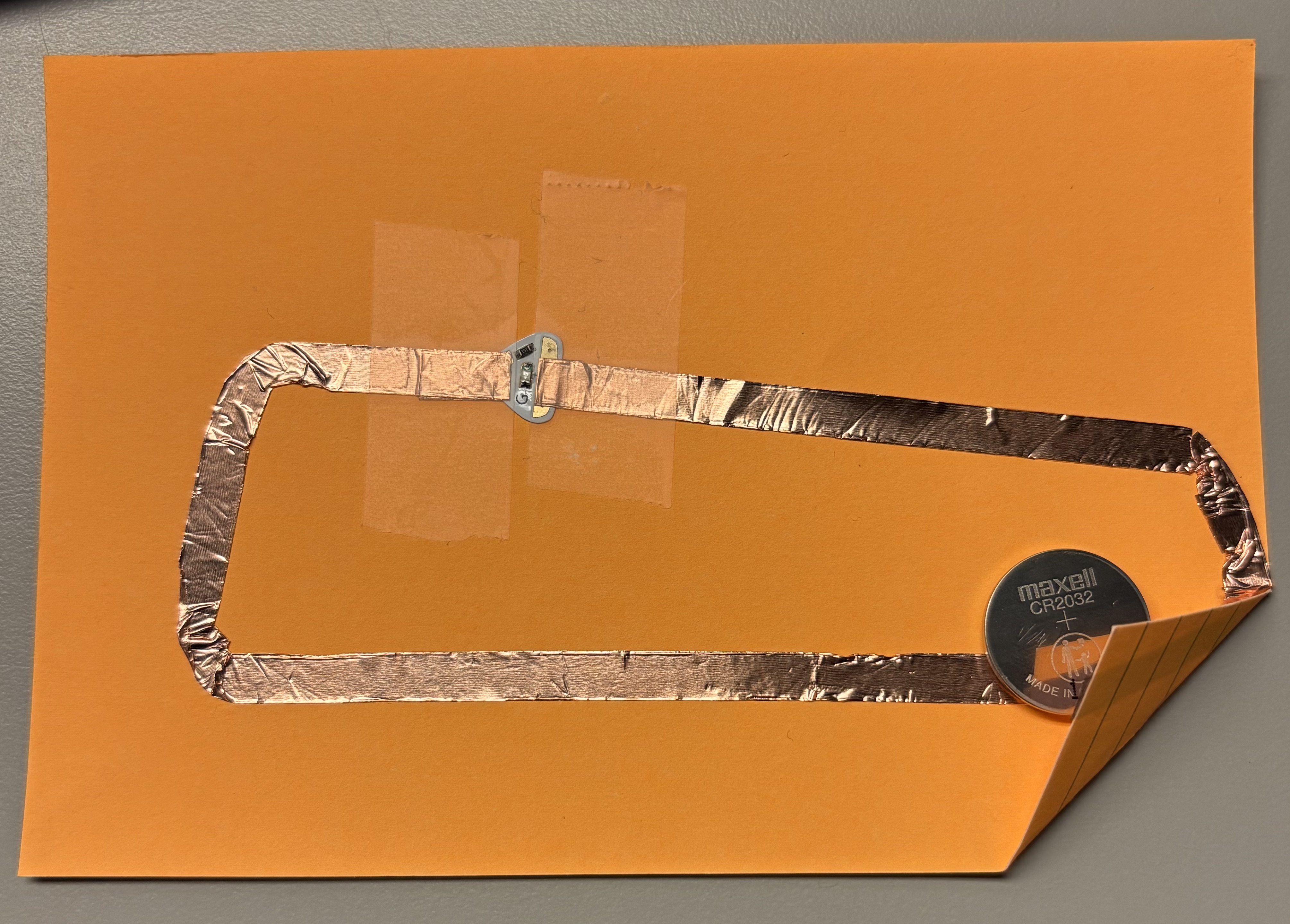 Single circuit made in class.